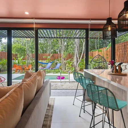 Shes Moody Tulum 3 Bed Penthouse With Yard Pools Rooftop Aircon 15 Minute Drive To The Beach