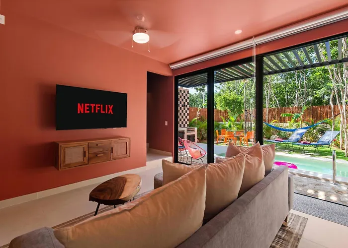 Casa Lush 3 Bedroom In Private Pool Rooftop Bbq Near * Tulum