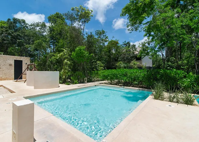 Casa Lush 3 Bedroom In Private Pool Rooftop Bbq Near Tulum